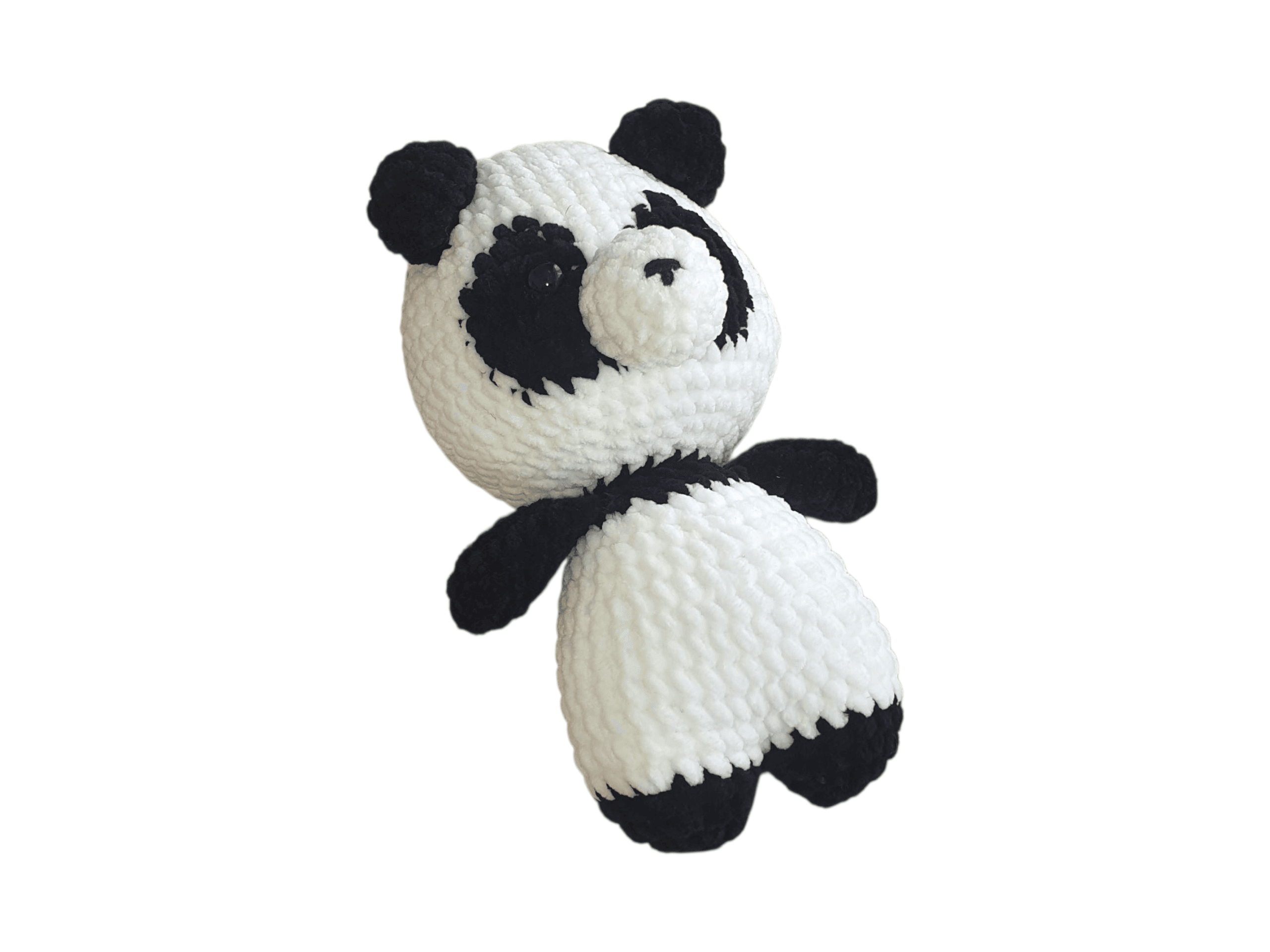 Szydełkowy Miś Panda - obrazek 3