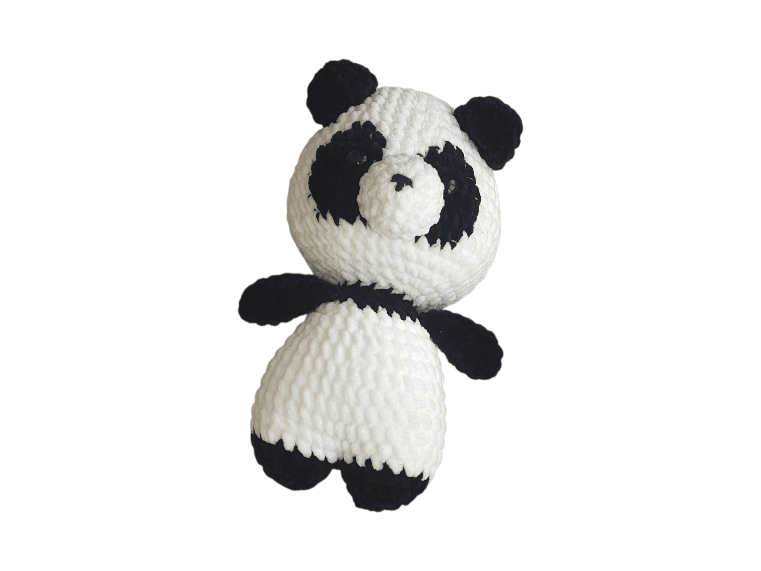 Szydełkowy Miś Panda - obrazek 2
