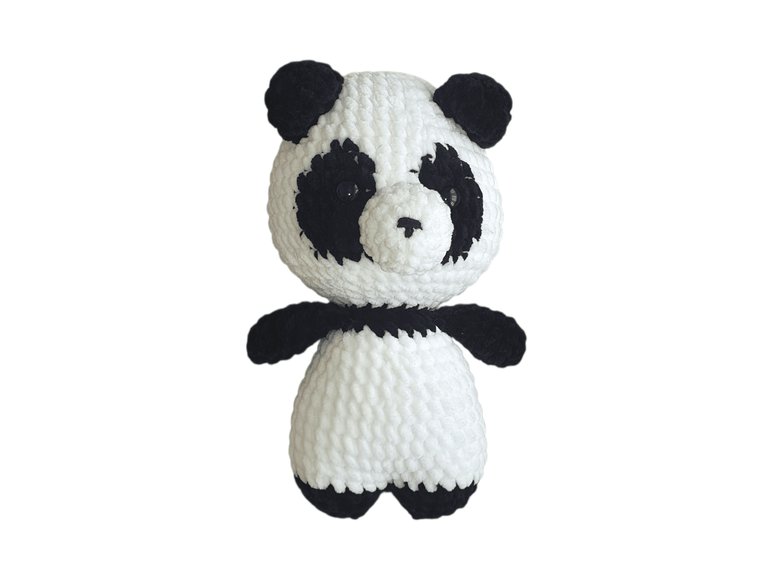 Szydełkowy Miś Panda - obrazek 1