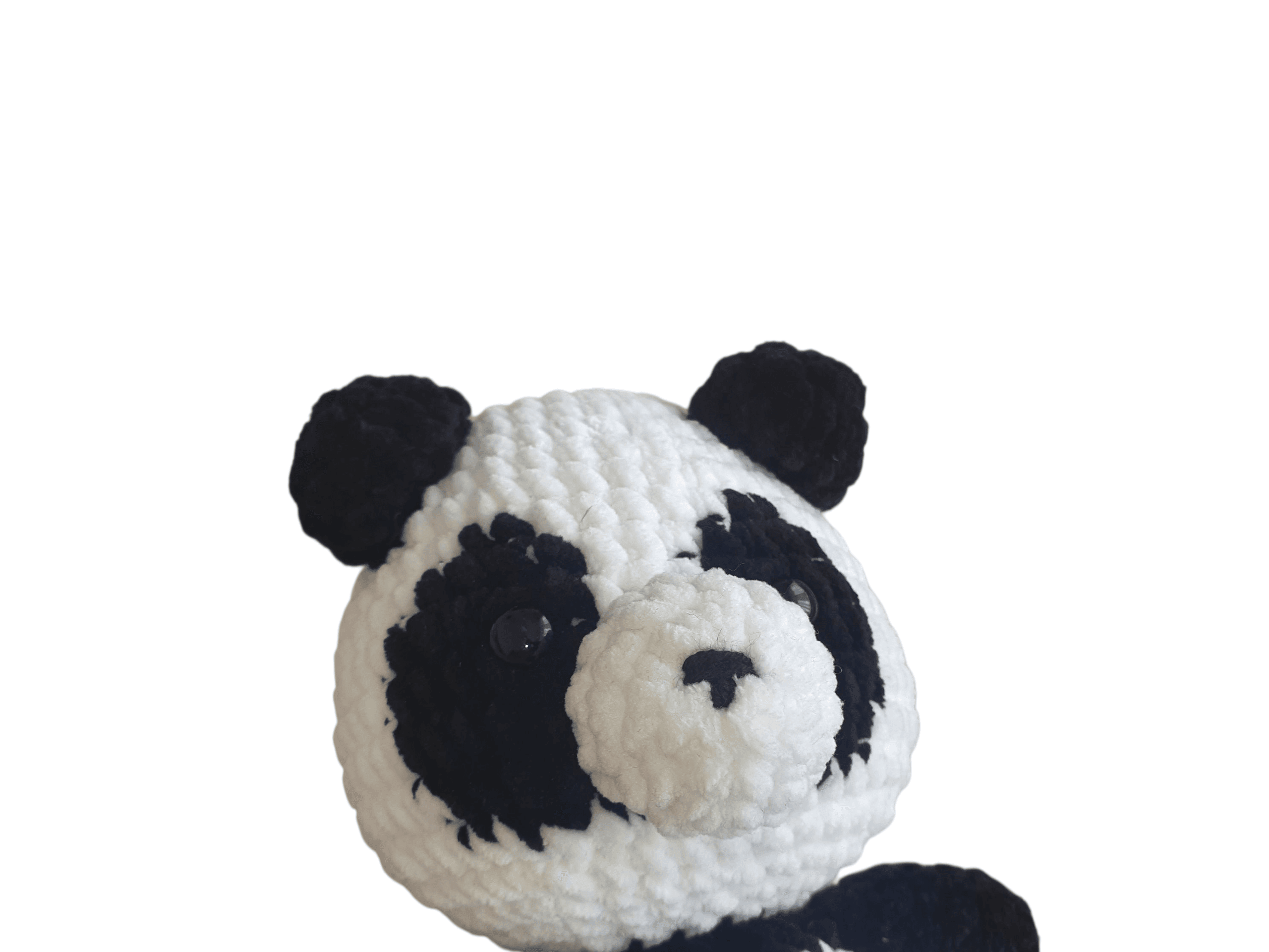 Szydełkowy Miś Panda - obrazek 7